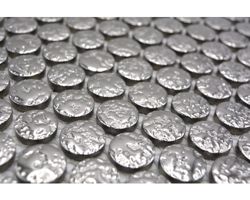 Plăci de mozaic argintii pentru decorarea pereților și a podelelor