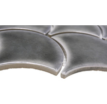Mozaic piscină ceramic FS IC7 gri 25,9x27,3 cm