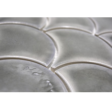 Mozaic piscină ceramic FS IC7 gri 25,9x27,3 cm