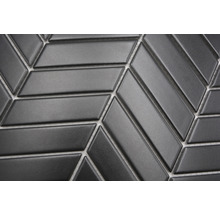 Mozaic piscină ceramic CHEV 29 negru mat 28,85x30,25 cm-thumb-4