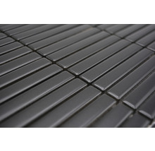 Mozaic piscină ceramic CG BBM 01 negru mat 28,2x30,8 cm