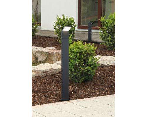 Stâlp iluminat cu LED integrat Pearl 8W 900 lumeni, 100 cm, pentru exterior IP54, negru Stâlp iluminat cu LED integrat Pearl 8W 900 lumeni, 100 cm, pentru exterior IP54, negru
