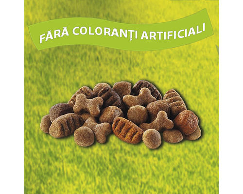 Hrană uscată pentru animale de companie fără coloranți artificiali