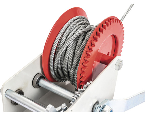 Troliu manual cu cablu de oțel