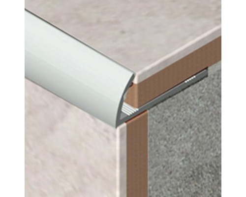 Profil pentru faianță pentru protecția și decorarea marginilor plăcilor