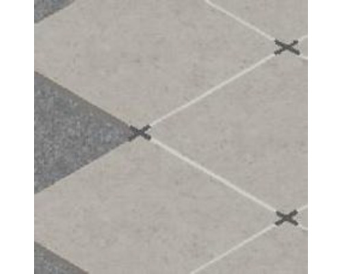 Placă decorativă de podea cu model geometric