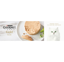 Hrană umedă pentru pisici PURINA Gourmet Gold Mousse cu pui 85 g-thumb-4