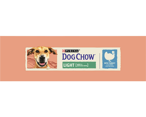 Purina Dog Chow Light hrană uscată cu curcan pentru câini