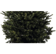 Prim-plan cu un pom de Crăciun artificial