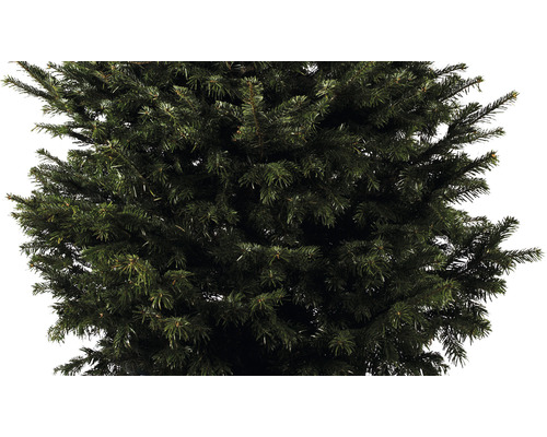 Prim-plan cu un pom de Crăciun artificial