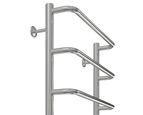 Suport metalic pentru prosoape cu bare multiple