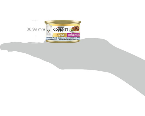 Hrană pentru pisici Purina Gourmet Gold cu o înălțime de 36.99 milimetri