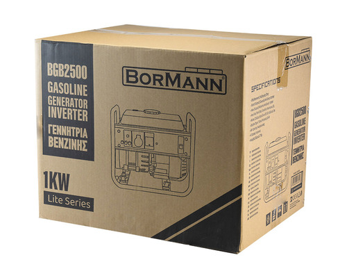 Cutie de ambalare pentru generator pe benzină Bormann Inverter BGB2500