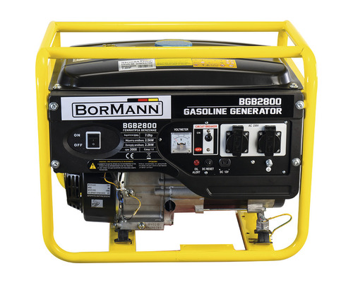 Generator de benzină Bormann BGB2800 cu cadru galben