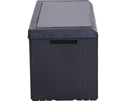 Cutie de grădină cu pernă de șezut și mâner