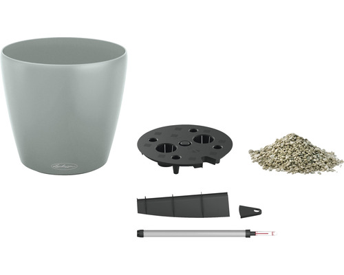 Ghiveci cu sistem de irigare și accesorii