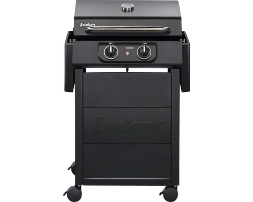 Grătar pe gaz Enders cu două arzătoare și dulap inferior