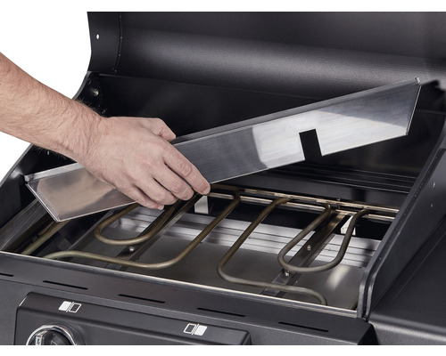 Instalarea unei tăvi de colectare a grăsimii într-un grătar electric