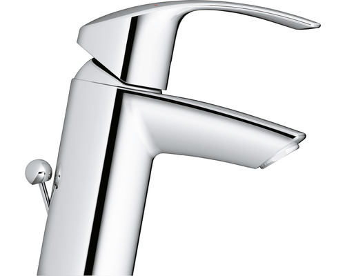 Baterie de lavoar lucioasă cu manetă