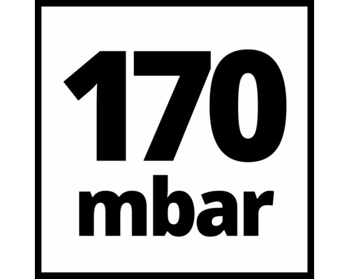 Indicație de presiune 170 mbar