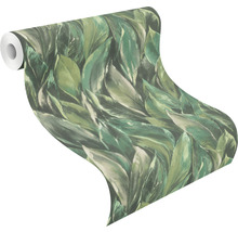 Tapet vlies 537345 Curiosity model frunze verde 10,05x0,53 m