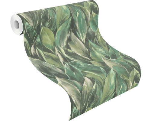 Rola de tapet cu model de frunze