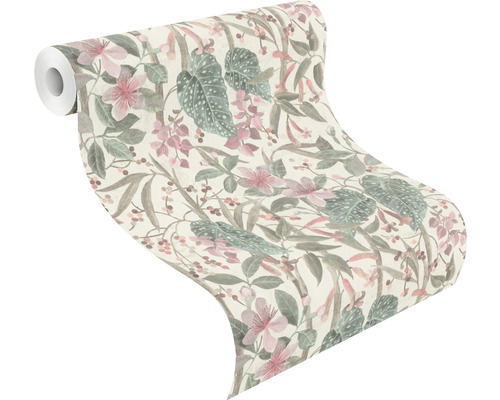 Rola de tapet cu model floral