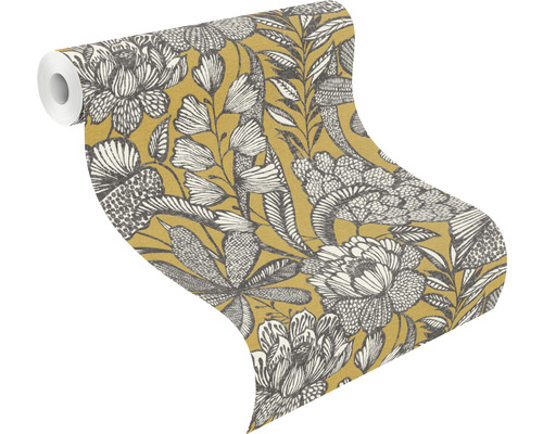 Rola de tapet cu model floral