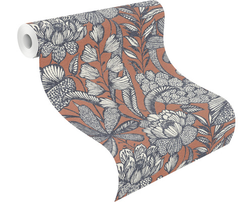 Rola de tapet cu model floral