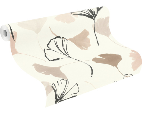 Rola de tapet cu model de frunză de ginkgo