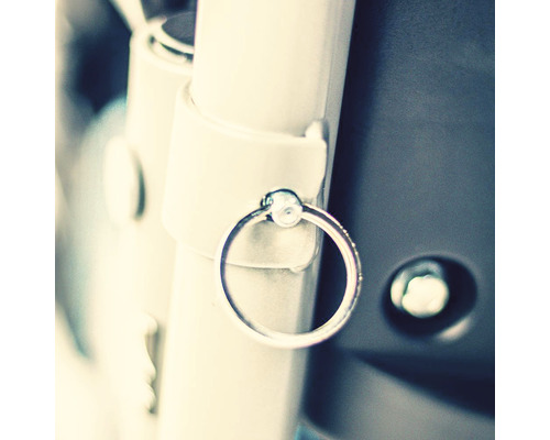 Imagine detaliată a unui șurub cu inel