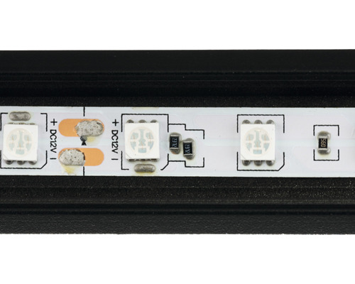 Prim-plan cu bandă LED