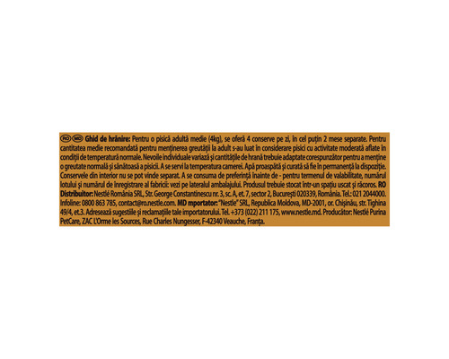 Hrană umedă pentru pisici PURINA Gourmet Gold cu vită/curcan și rață/somon și pui/pui și ficat în sos 4x85 g