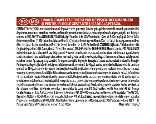Informații despre hrana pentru pisici, pisici gestante și care alăptează