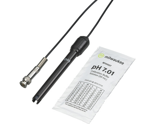 Electrod pH cu soluție tampon pH 7,01