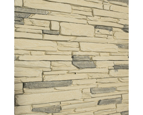 Perete decorativ din piatră cu aspect de piatră pentru utilizare la interior și exterior.