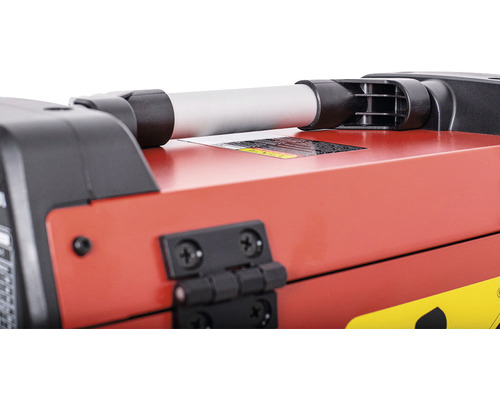 Imagine detaliată cu aparat de sudură cu mâner și balama