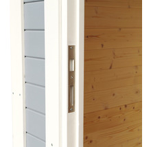 Căsuță de gradină Bertilo Pentus 2 cu podea 247x265 cm natur