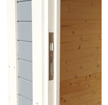 Căsuță de gradină Bertilo Pentus 2 cu podea 470x265 cm natur
