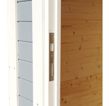 Căsuță de gradină Bertilo Pentus 3 cu podea 359x265 cm natur