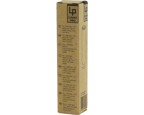 Ambalaj baterie litiu-polimer Lumak Pro