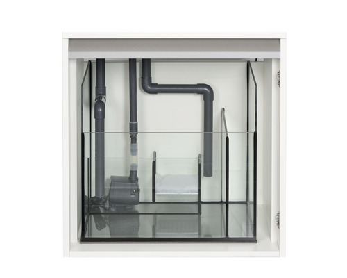 Dulap de bază pentru acvariu cu interior, inclusiv pompă și țevi