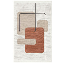 Covor cu model geometric abstract