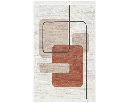 Covor cu model geometric abstract