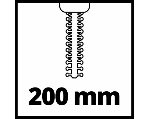 Lungime lamă ferăstrău vertical 200 milimetri