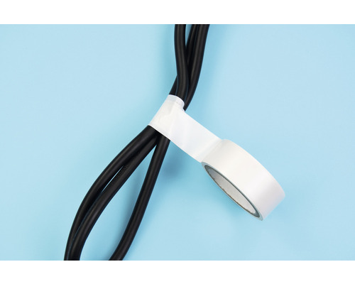 Cabluri electrice fixate cu bandă izolatoare