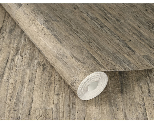 Rola de tapet cu aspect de lemn