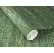 Tapet vlies 537048 Curiosity model lemn verde 10,05x0,53 m