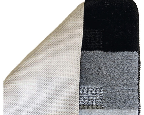 Covor cu model geometric și bază antiderapantă