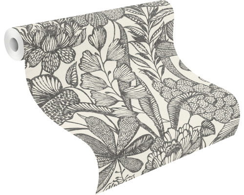 Rola de tapet cu model floral